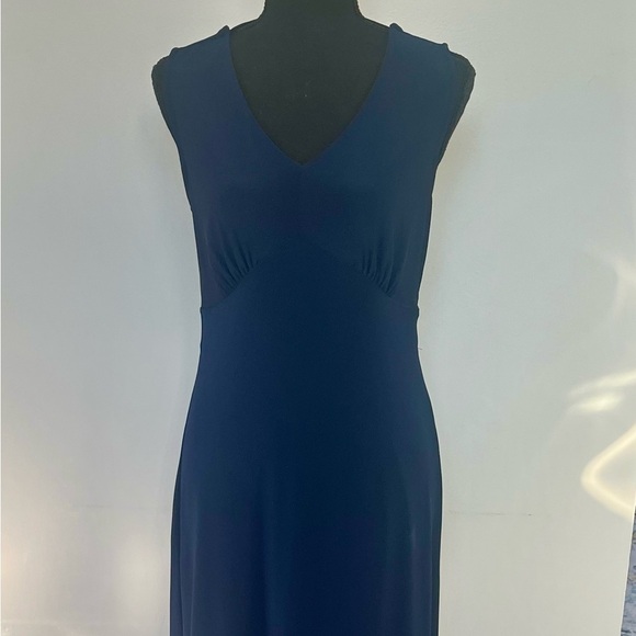 Worn one time!  Empire Waist Maxi Dress With Cowl Back.  Last Tango - Picture 3 of 8